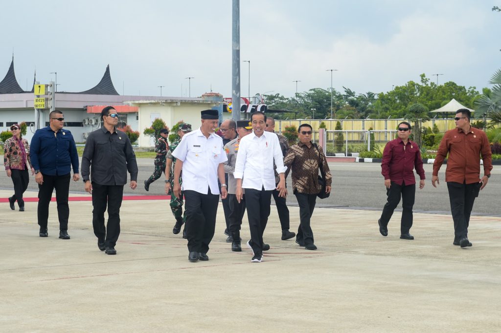 Presiden Jokowi Lakukan Kunjungan Kerja ke Provinsi Sumatra Barat
